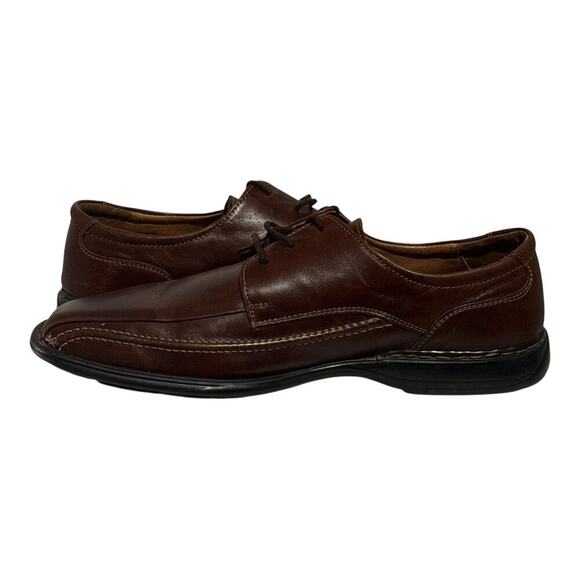 Josef Siebel Men's EU 44 Brown leather Oxford Shoes Size 10.5 Walking Casual - Picture 6 of 8